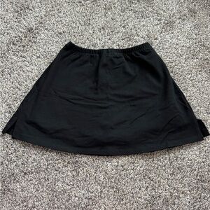 White Fox black Mini Skirt